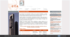 Desktop Screenshot of gysa.es